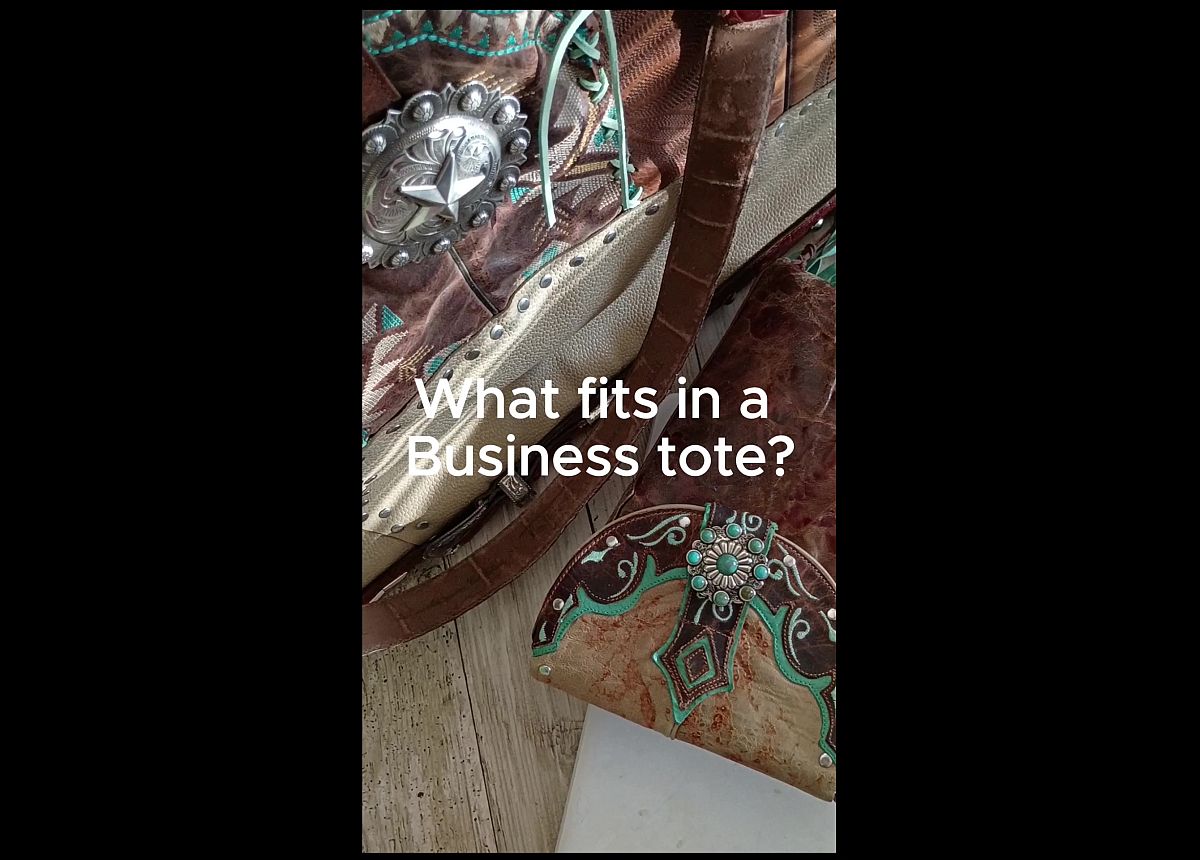 Load video: all the things that fit in a heart shaped bag