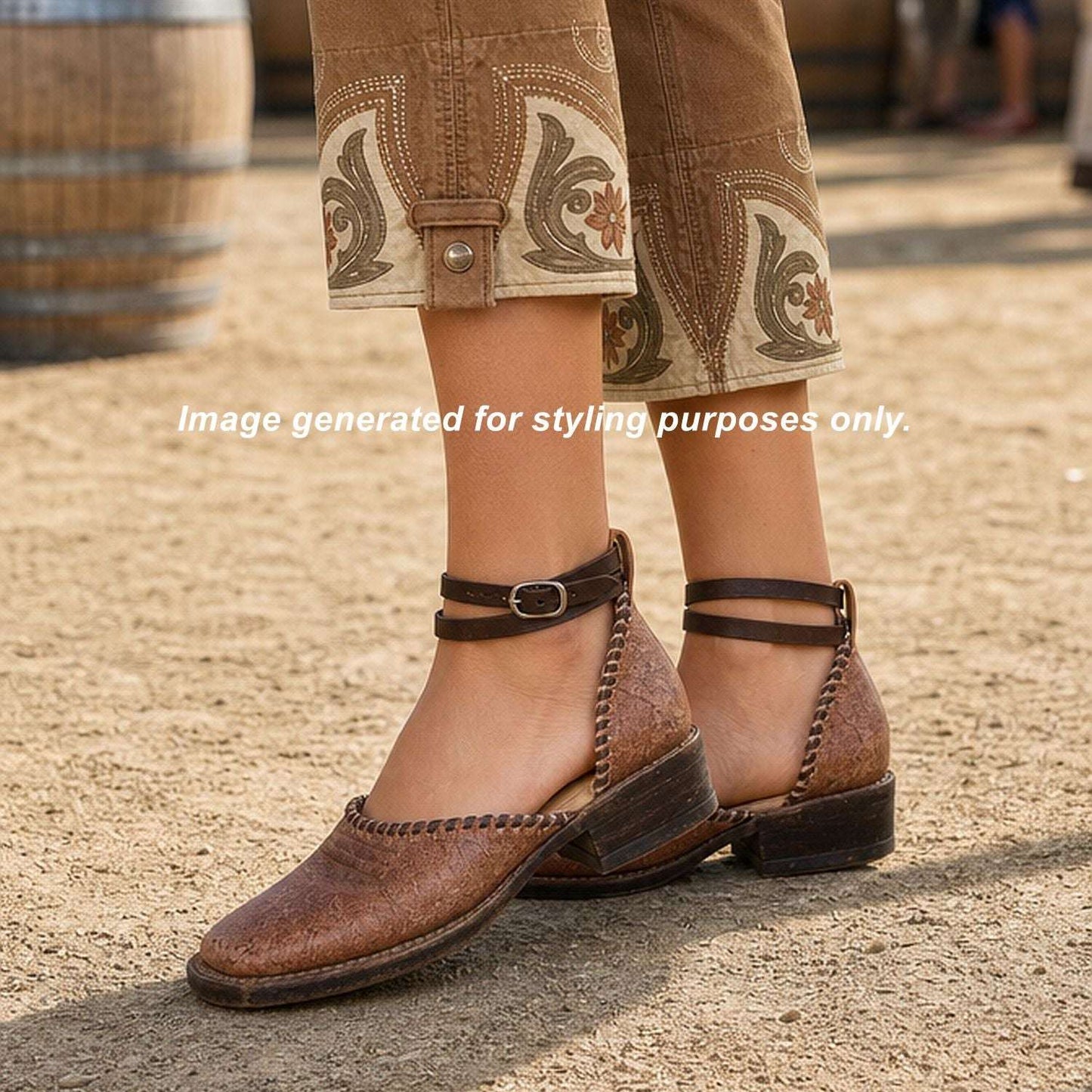 Cowgirl Boot Mules (Size 8-8.5) #mu04 handcrafted from cowboy boots. Shop  at ChrisThompsonBags.com and buy the best ["mules","Size 8-8.5"] at Chris Thompson Bags.