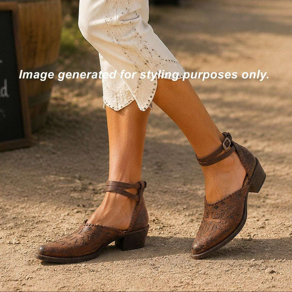 Cowgirl Boot Mules (Size 7-7.5) #mu05 handcrafted from cowboy boots. Shop  at ChrisThompsonBags.com and buy the best ["7-7.5","mules"] at Chris Thompson Bags.