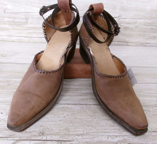 Cowgirl Boot Mules (Size 8.5-9) #mu07 handcrafted from cowboy boots. Shop  at ChrisThompsonBags.com and buy the best ["8.5-9","mules"] at Chris Thompson Bags.