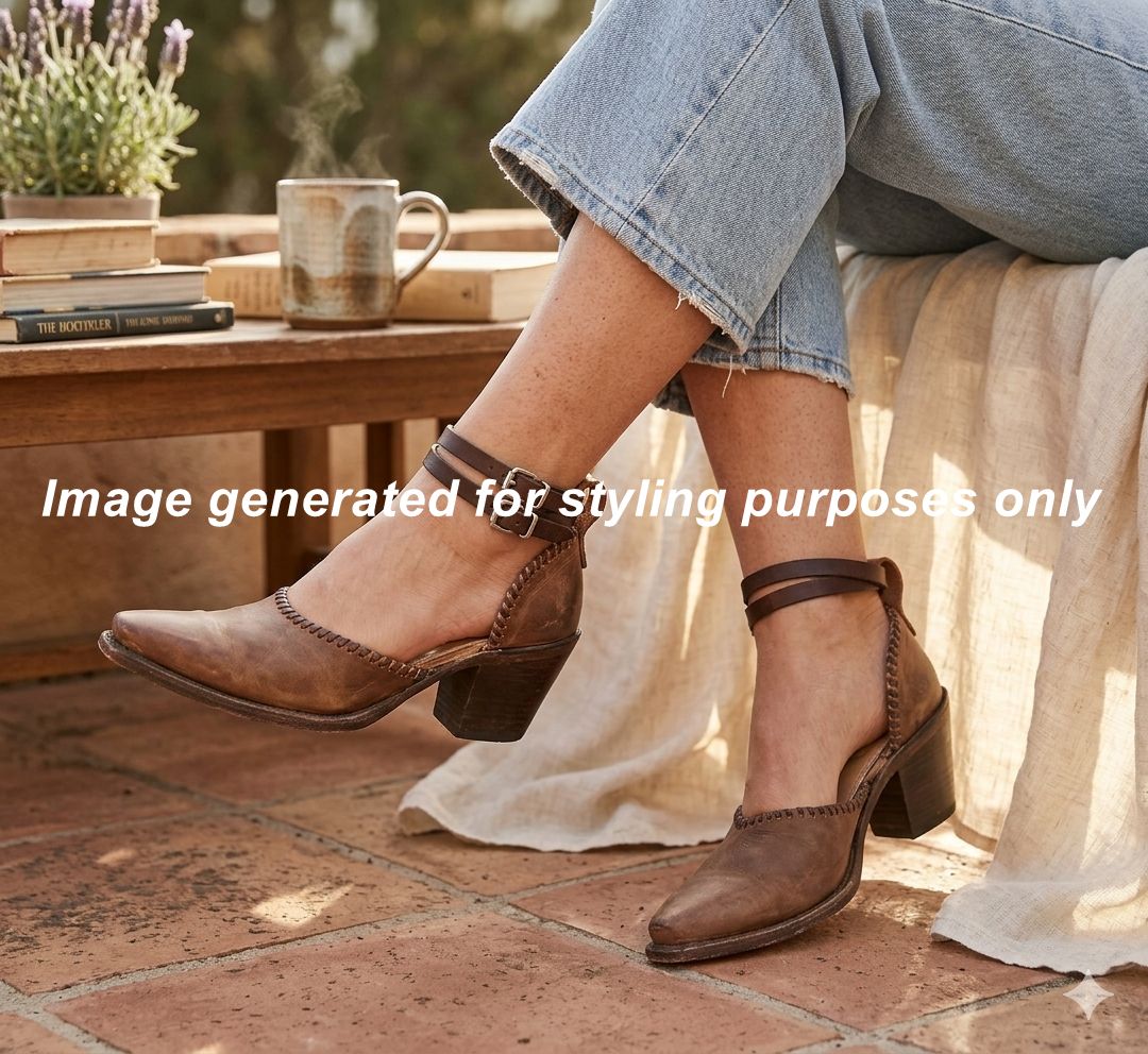 Cowgirl Boot Mules (Size 8.5-9) #mu07