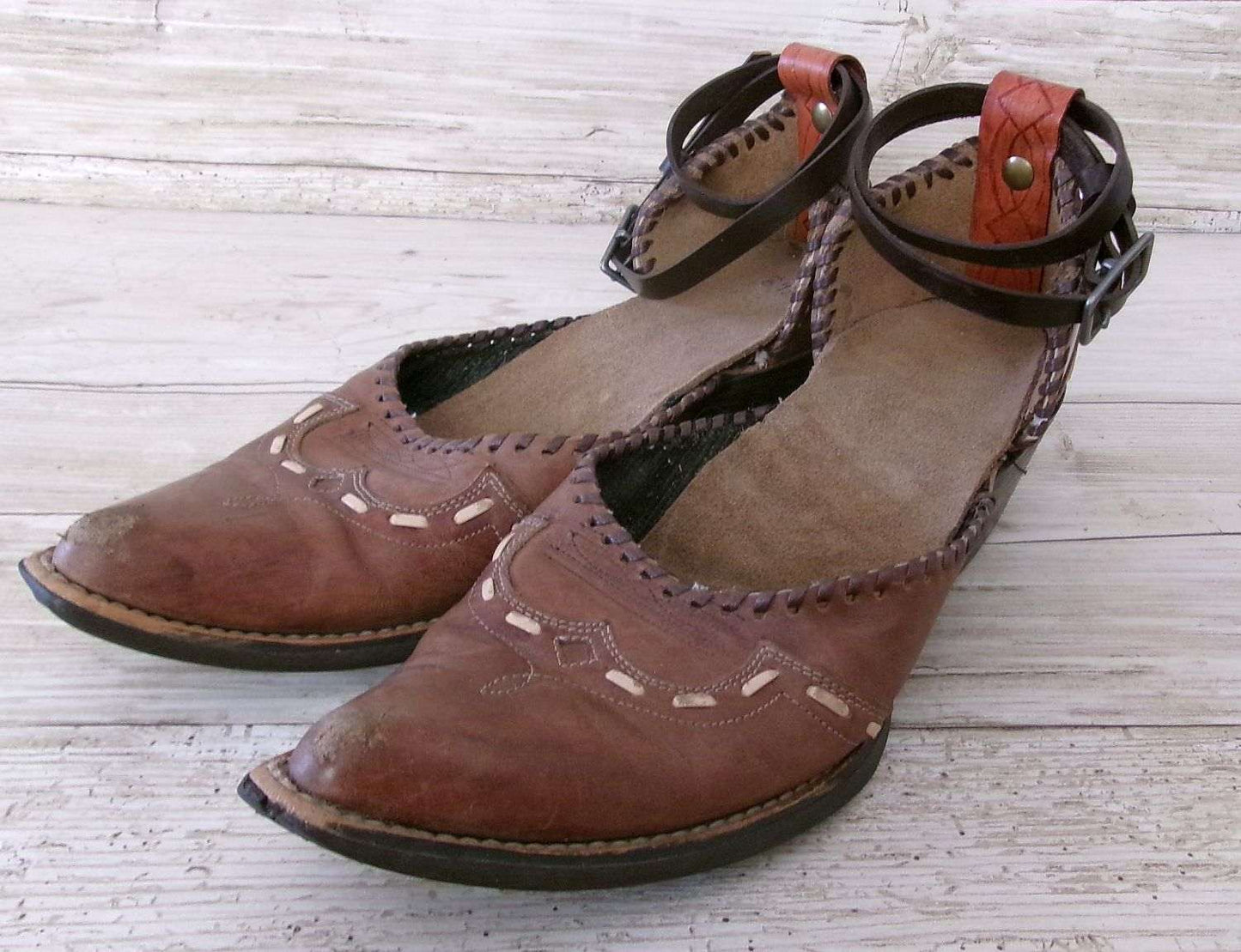 Cowgirl Boot Mules (Size 8.5-9) #mu10 handcrafted from cowboy boots. Shop  at ChrisThompsonBags.com and buy the best ["mules","Size 8-8.5"] at Chris Thompson Bags.