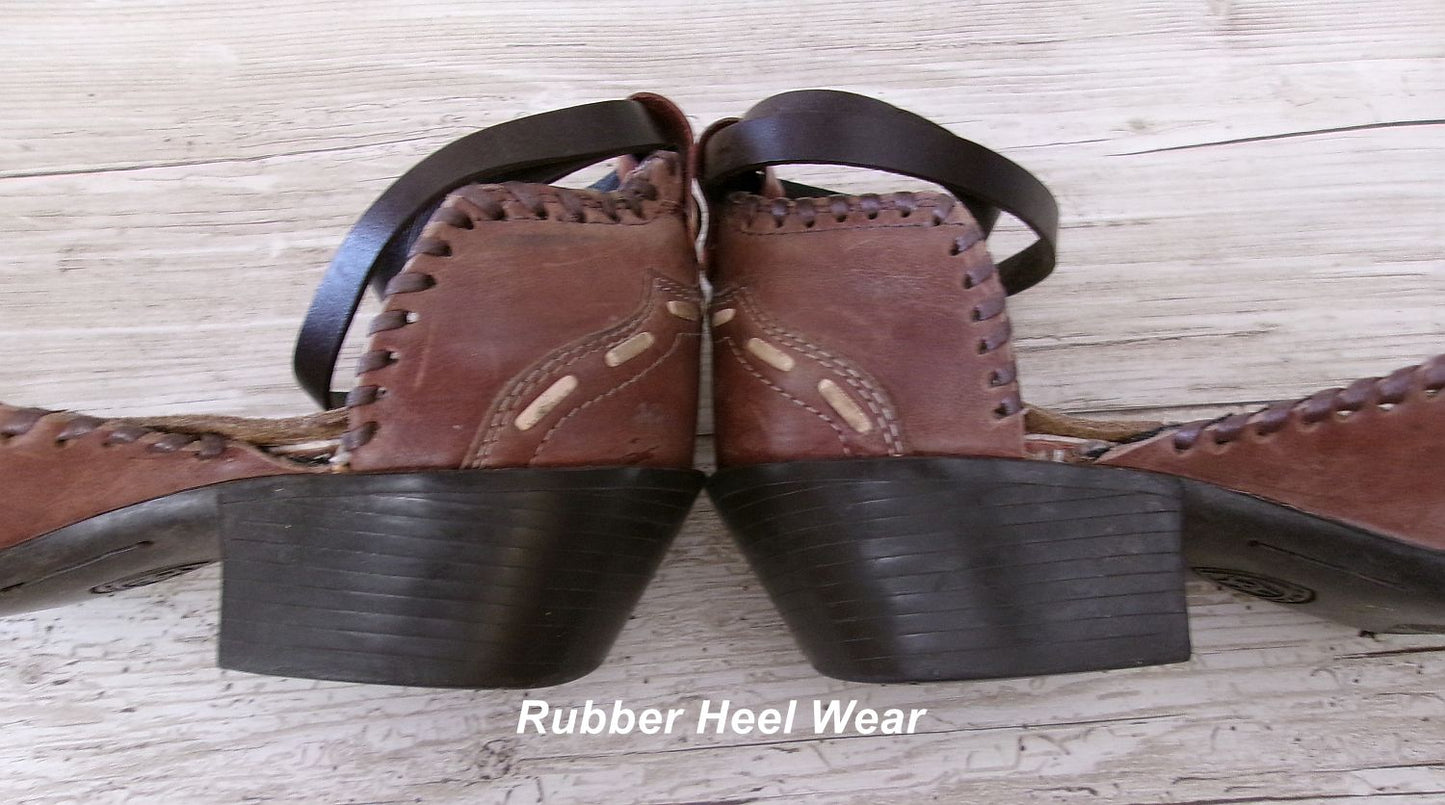 Cowgirl Boot Mules (Size 8.5-9) #mu10 handcrafted from cowboy boots. Shop  at ChrisThompsonBags.com and buy the best ["mules","Size 8-8.5"] at Chris Thompson Bags.
