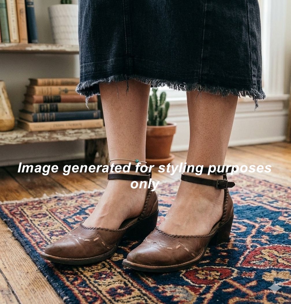 Cowgirl Boot Mules (Size 8.5-9) #mu10