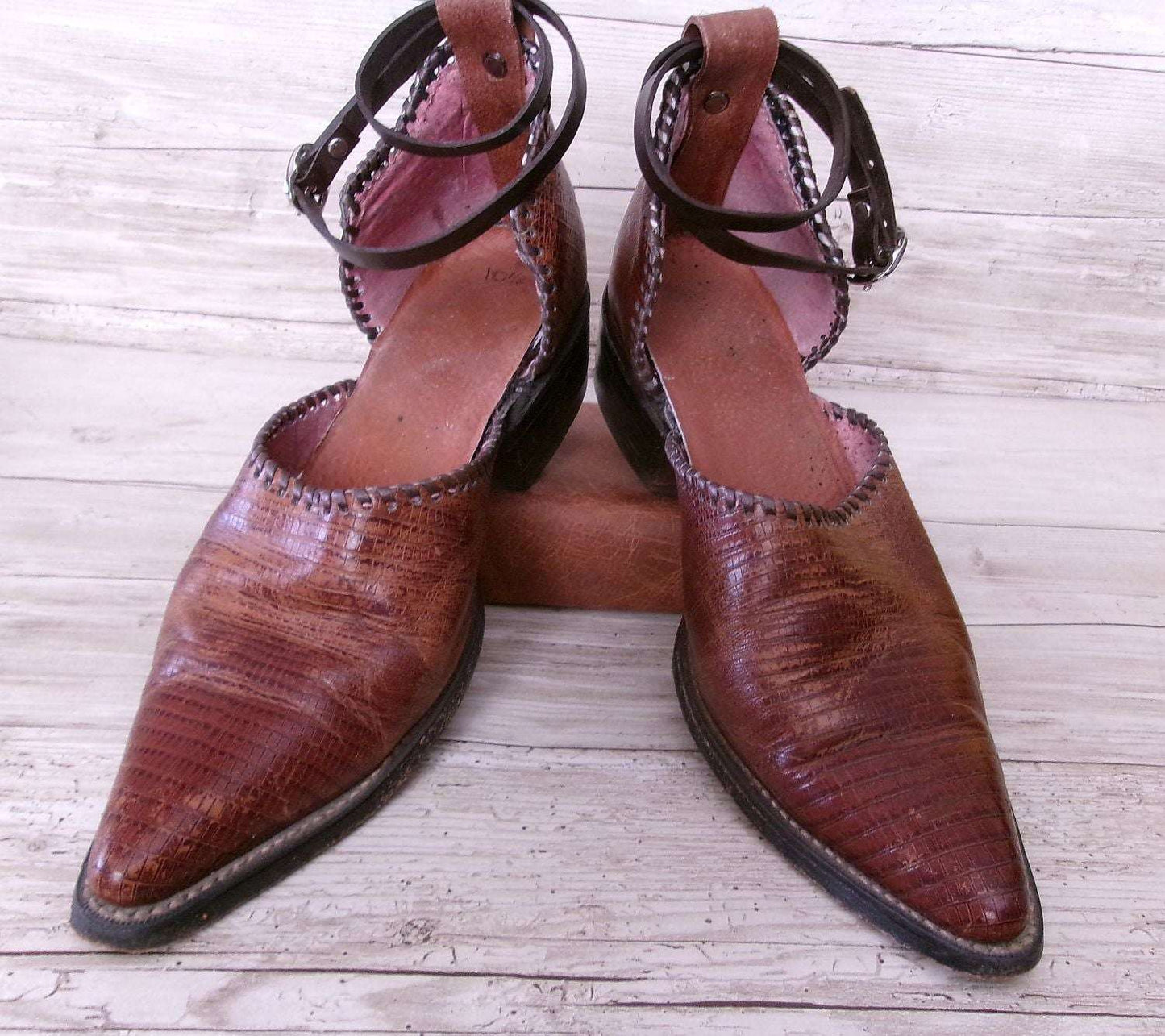 Cowgirl Boot Mules (Size 9.5-10) #mu17 handcrafted from cowboy boots. Shop  at ChrisThompsonBags.com and buy the best ["9.5-10","mules"] at Chris Thompson Bags.