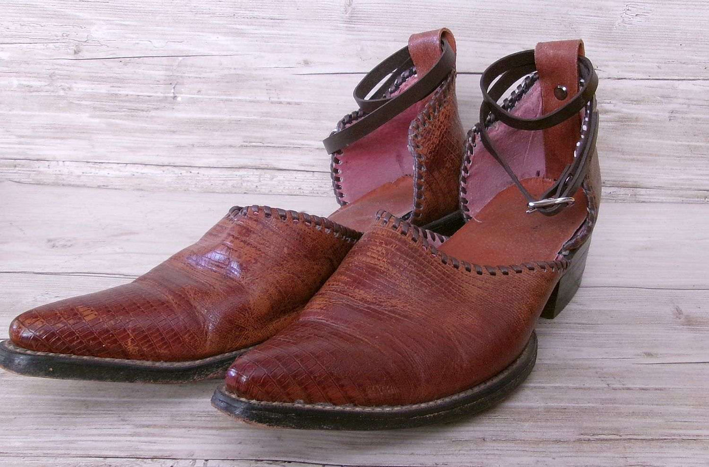 Cowgirl Boot Mules (Size 9.5-10) #mu17 handcrafted from cowboy boots. Shop  at ChrisThompsonBags.com and buy the best ["9.5-10","mules"] at Chris Thompson Bags.
