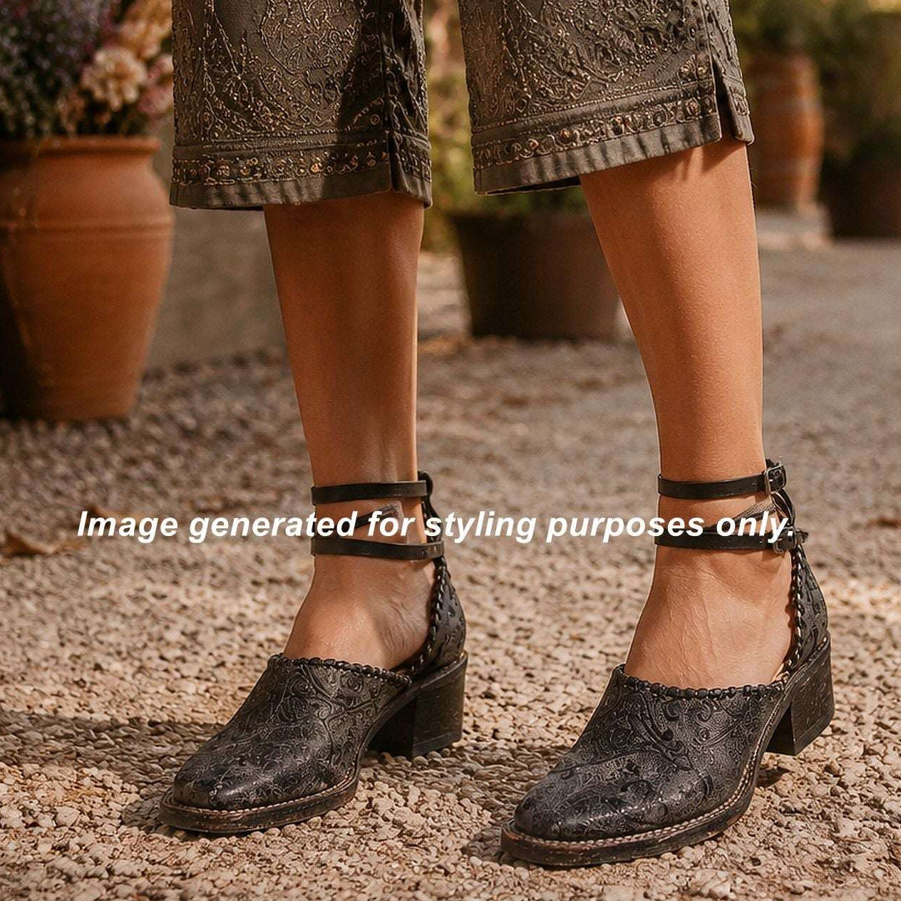 Cowgirl Boot Mules (Size 9.5-10) #mu20 handcrafted from cowboy boots. Shop  at ChrisThompsonBags.com and buy the best ["9.5-10","mules"] at Chris Thompson Bags.