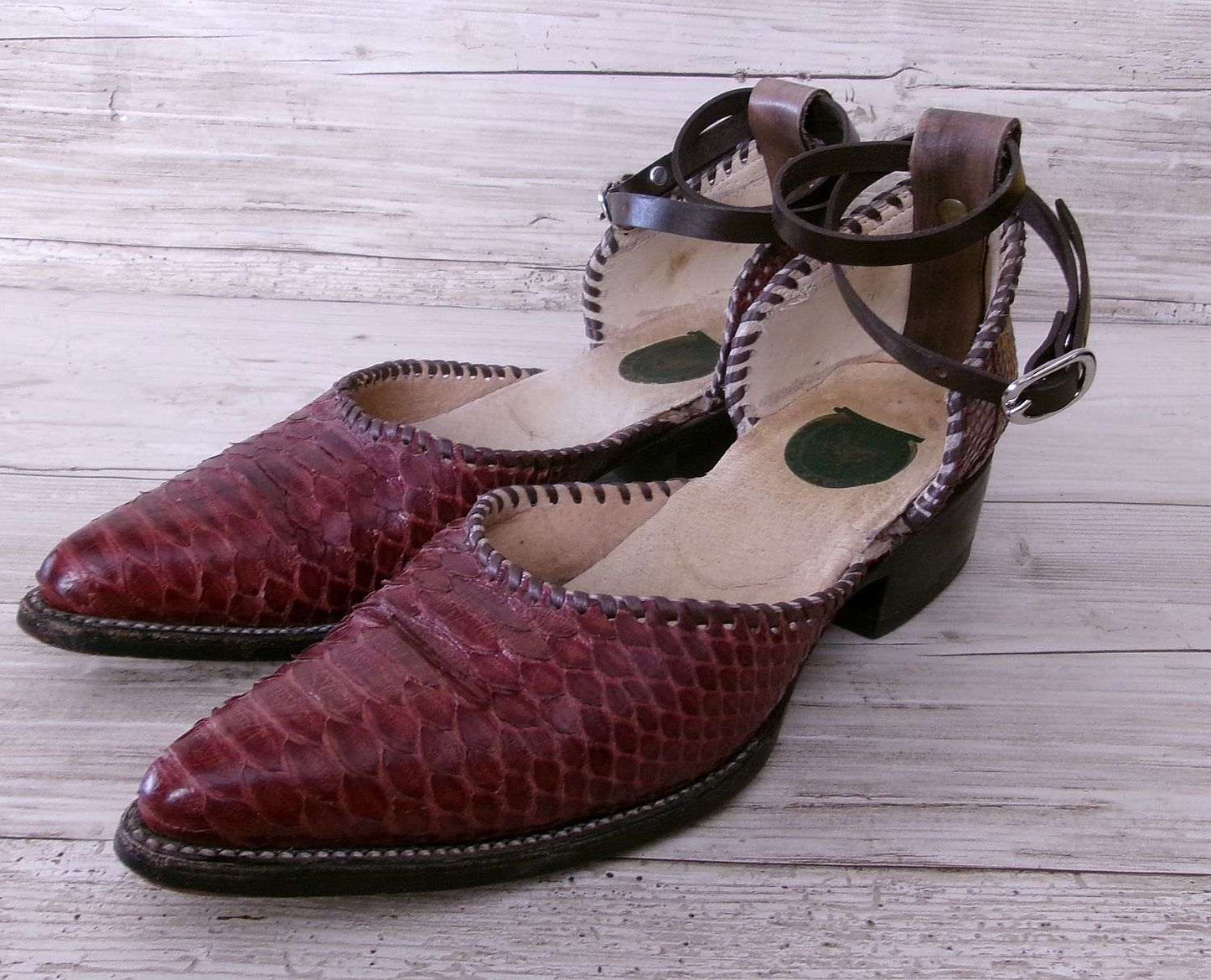 Cowgirl Boot Mules (Size 9.5-10) #mu21 handcrafted from cowboy boots. Shop  at ChrisThompsonBags.com and buy the best ["9.5-10","mules"] at Chris Thompson Bags.
