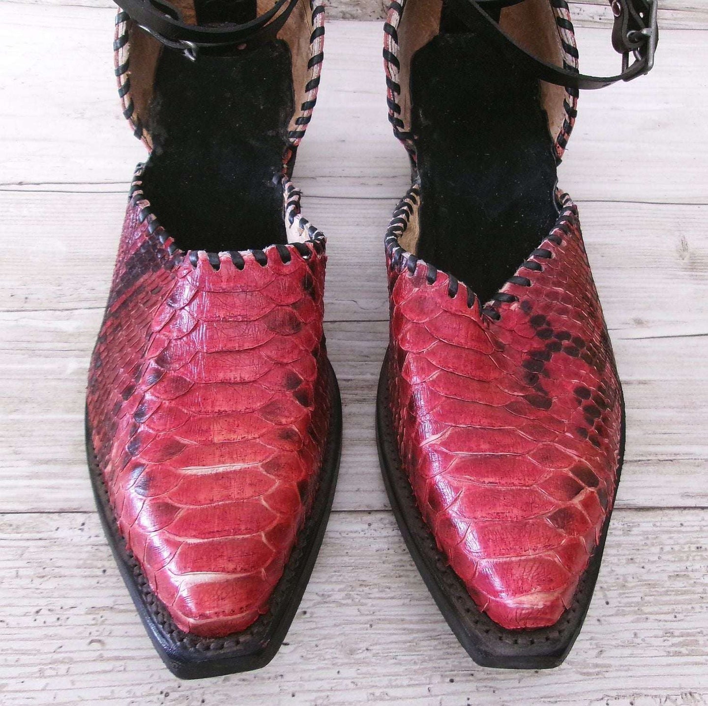Cowgirl Boot Mules (Size 11-11.5) #mu22 handcrafted from cowboy boots. Shop  at ChrisThompsonBags.com and buy the best ["11-11.5","mules"] at Chris Thompson Bags.