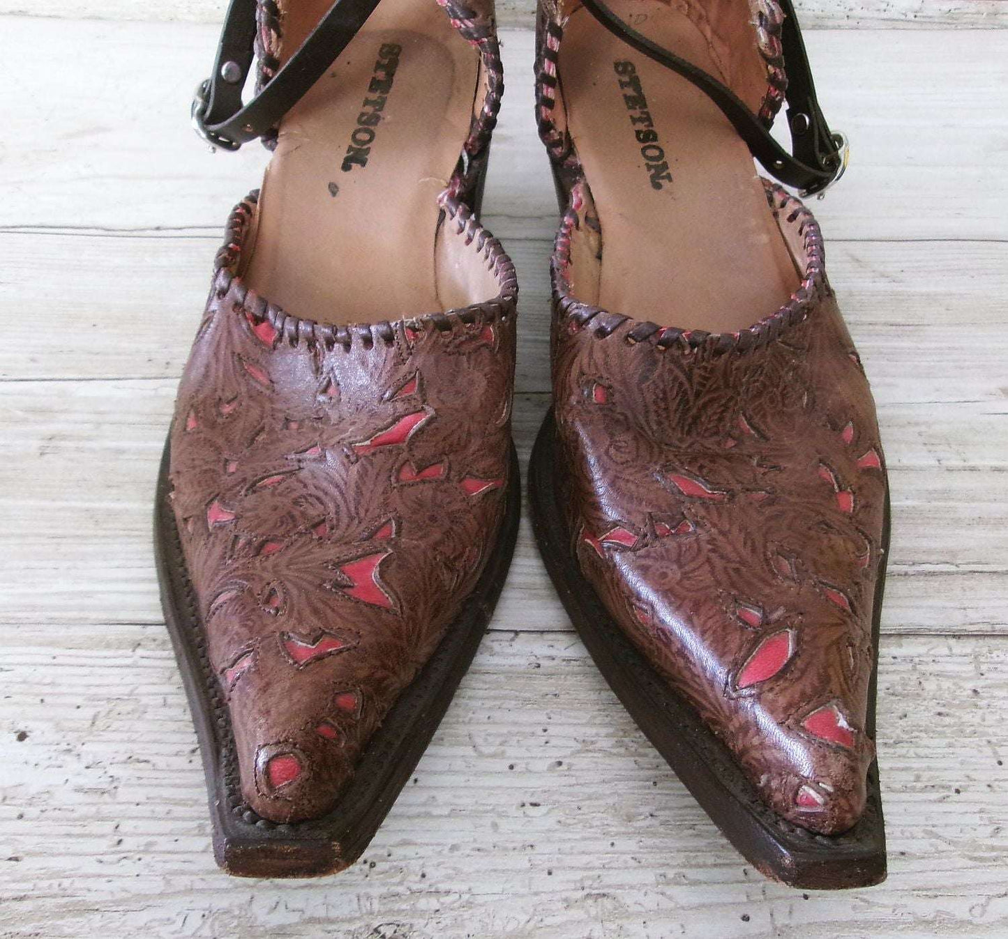 Cowgirl Boot Mules (Size 10-10.5) #mu23 handcrafted from cowboy boots. Shop  at ChrisThompsonBags.com and buy the best ["10-10.5","mules"] at Chris Thompson Bags.