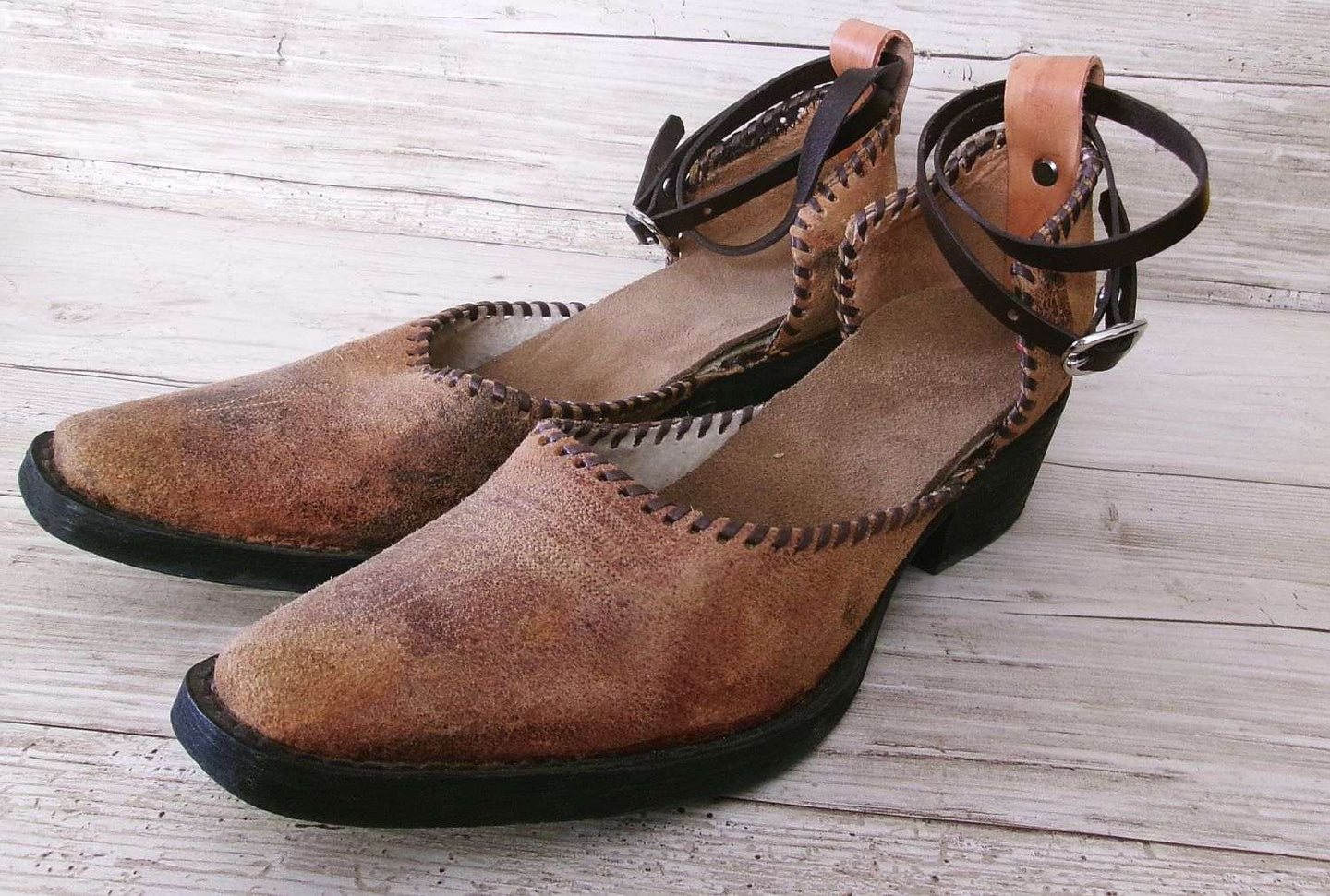 Cowgirl Boot Mules (Size 9.5-10) #mu24 handcrafted from cowboy boots. Shop  at ChrisThompsonBags.com and buy the best ["9-9.5","mules"] at Chris Thompson Bags.
