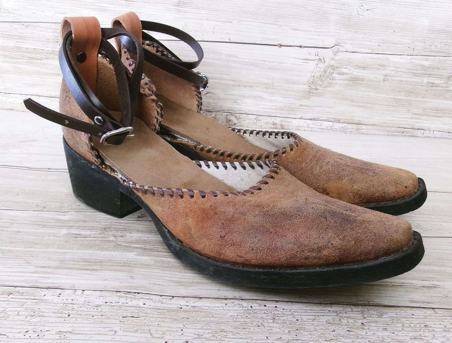 Cowgirl Boot Mules (Size 9.5-10) #mu24 handcrafted from cowboy boots. Shop  at ChrisThompsonBags.com and buy the best ["9-9.5","mules"] at Chris Thompson Bags.