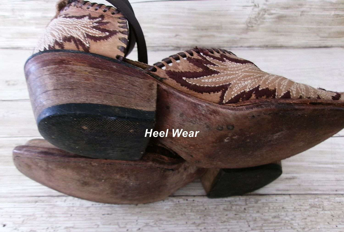 Cowgirl Boot Mules (Size 6-6.5) #mu26 handcrafted from cowboy boots. Shop  at ChrisThompsonBags.com and buy the best ["6-6.5","mules"] at Chris Thompson Bags.