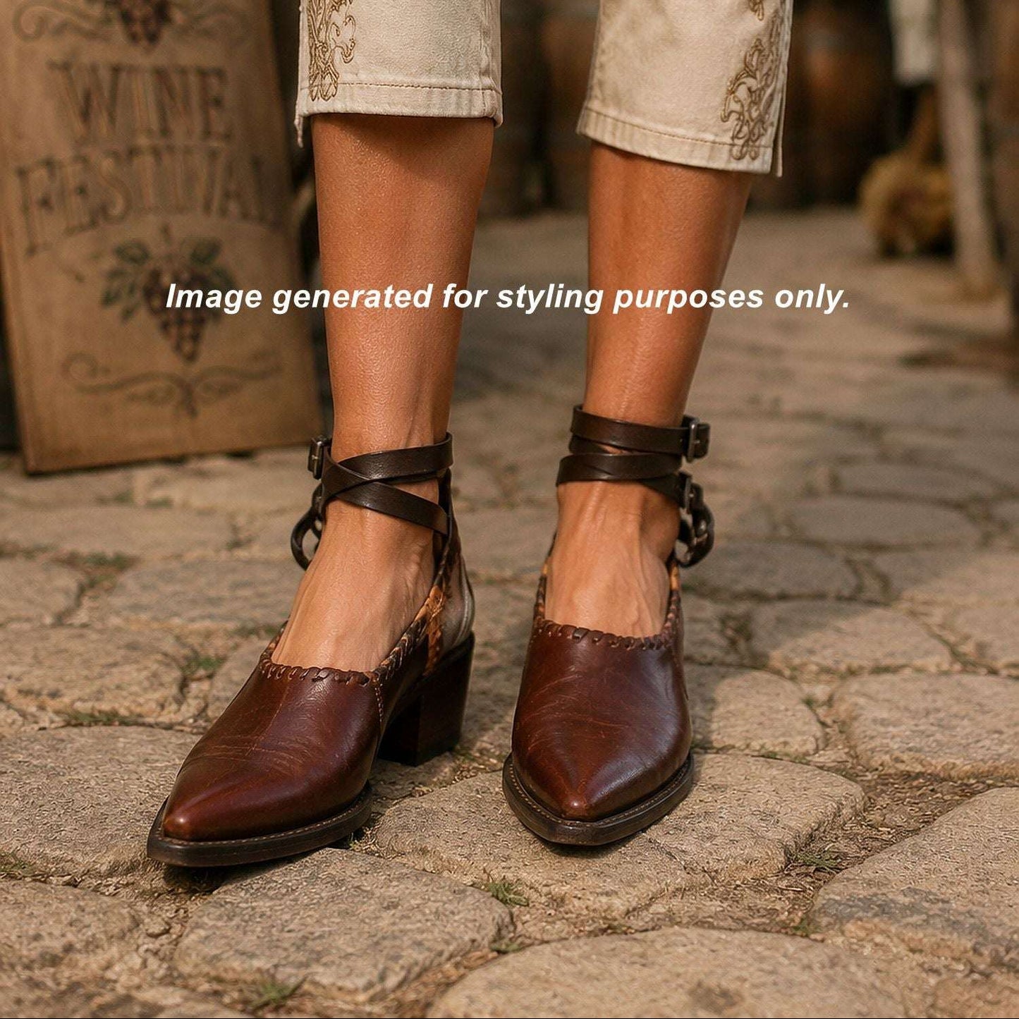 Cowgirl Boot Mules (Size 7-7.5) #mu31 handcrafted from cowboy boots. Shop  at ChrisThompsonBags.com and buy the best ["7-7.5","mules"] at Chris Thompson Bags.