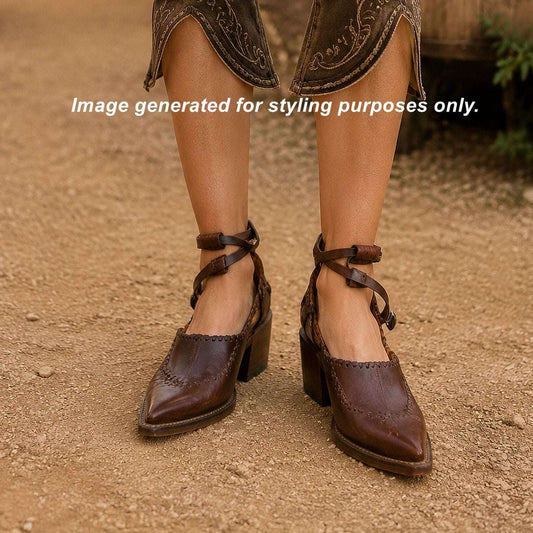 Cowgirl Boot Mules (Size 5-5.5) #mu32 handcrafted from cowboy boots. Shop  at ChrisThompsonBags.com and buy the best ["5-5.5","mules"] at Chris Thompson Bags.