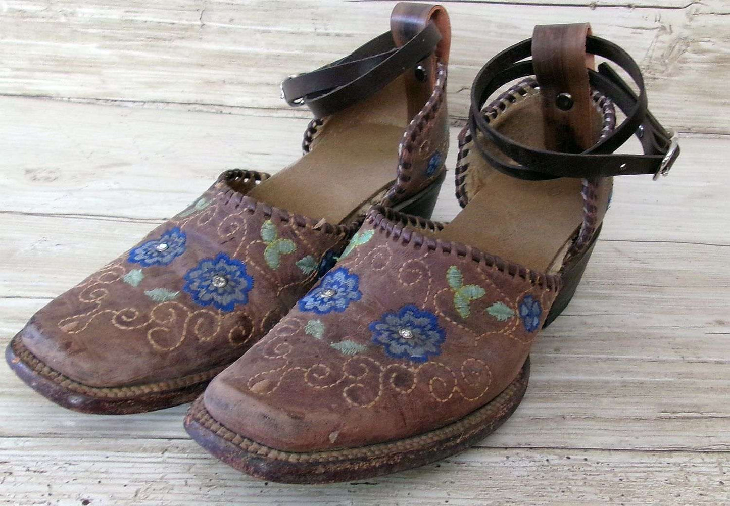 Cowgirl Boot Mules (Size 6-6.5) #mu35 handcrafted from cowboy boots. Shop  at ChrisThompsonBags.com and buy the best ["6-6.5","mules"] at Chris Thompson Bags.
