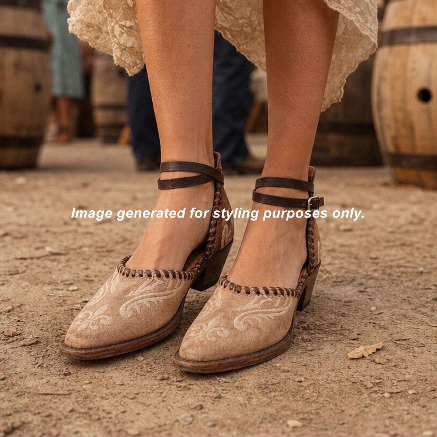 Cowgirl Boot Mules (Size 6.5-7) #mu41 handcrafted from cowboy boots. Shop  at ChrisThompsonBags.com and buy the best ["6.5-7","mules"] at Chris Thompson Bags.