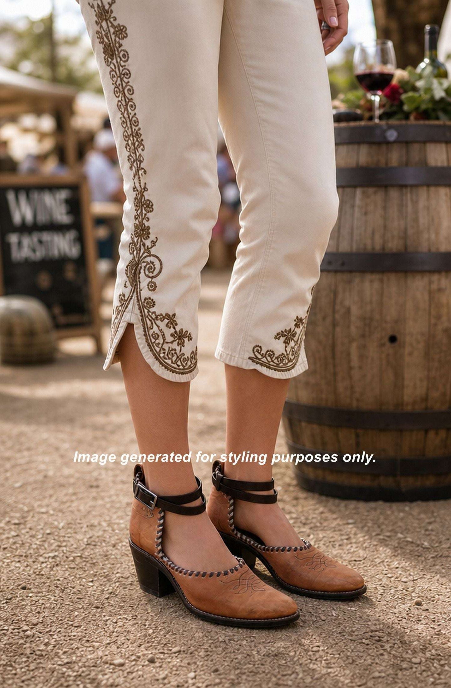 Cowgirl Boot Mules (Size 6-6.5) #mu45 handcrafted from cowboy boots. Shop  at ChrisThompsonBags.com and buy the best ["6-6.5","mules"] at Chris Thompson Bags.