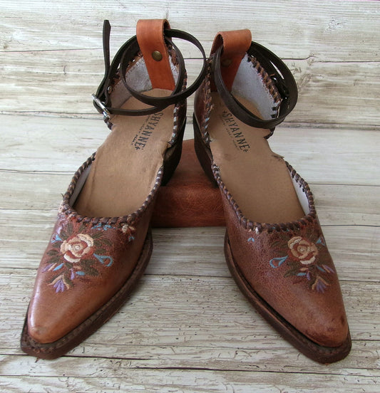 Cowgirl Boot Mules (Size 6-6.5) #mu46