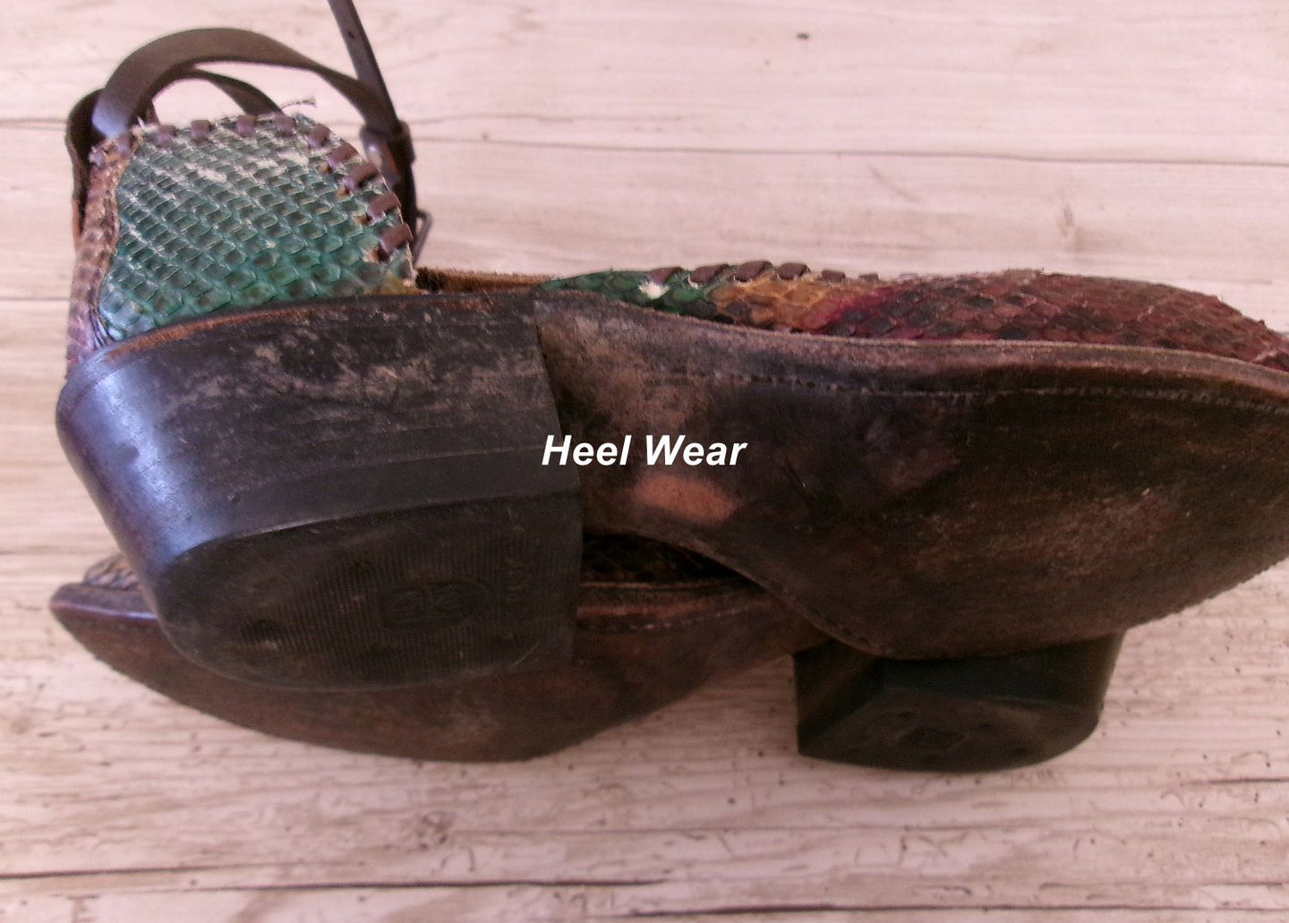 Cowgirl Boot Mules (Size 7-7.5) #mu48 handcrafted from cowboy boots. Shop  at ChrisThompsonBags.com and buy the best ["7-7.5","mules"] at Chris Thompson Bags.