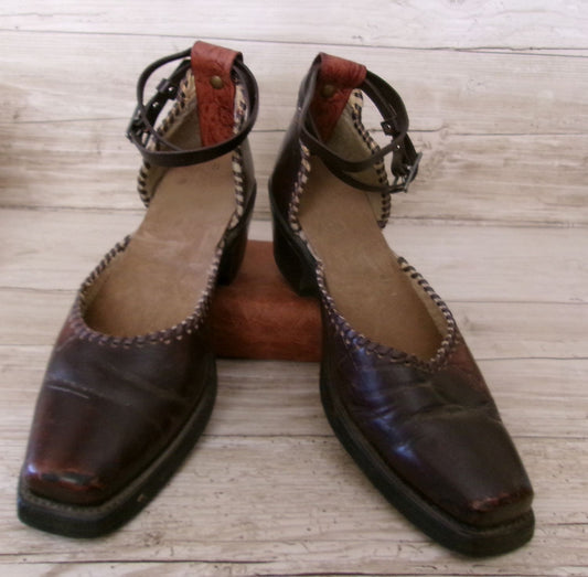 Cowgirl Boot Mules (Size 10-10.5) #mu51