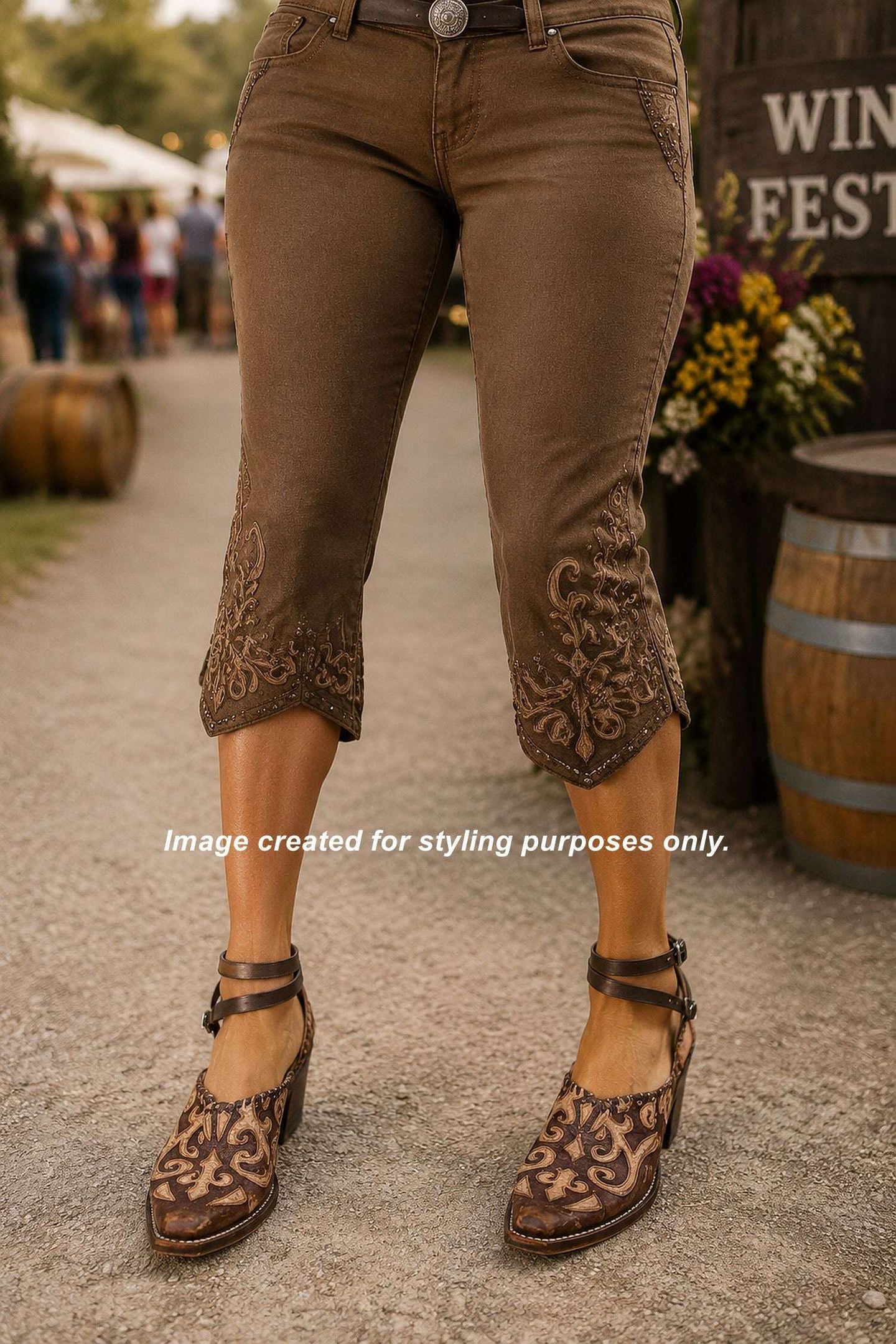 Cowgirl Boot Mules (Size 8-8.5) #mu52 handcrafted from cowboy boots. Shop  at ChrisThompsonBags.com and buy the best ["mules","Size 8-8.5"] at Chris Thompson Bags.