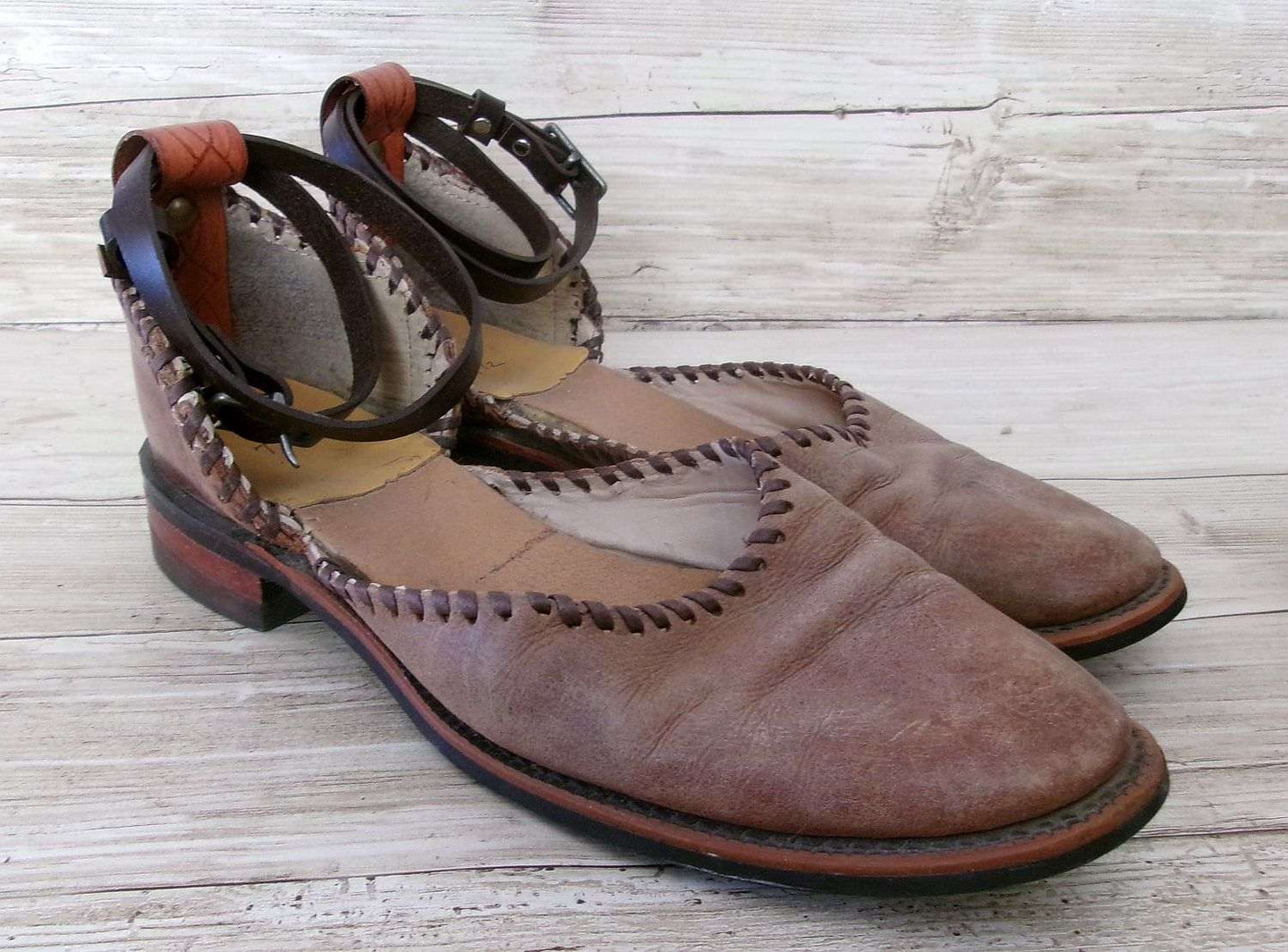 Cowgirl Boot Mules (Size 7-7.5) #mu56 handcrafted from cowboy boots. Shop  at ChrisThompsonBags.com and buy the best ["7-7.5","mules"] at Chris Thompson Bags.