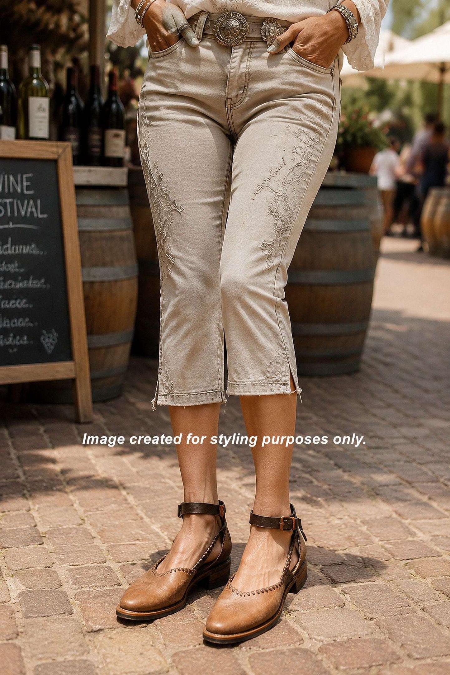 Cowgirl Boot Mules (Size 7-7.5) #mu56 handcrafted from cowboy boots. Shop  at ChrisThompsonBags.com and buy the best ["7-7.5","mules"] at Chris Thompson Bags.