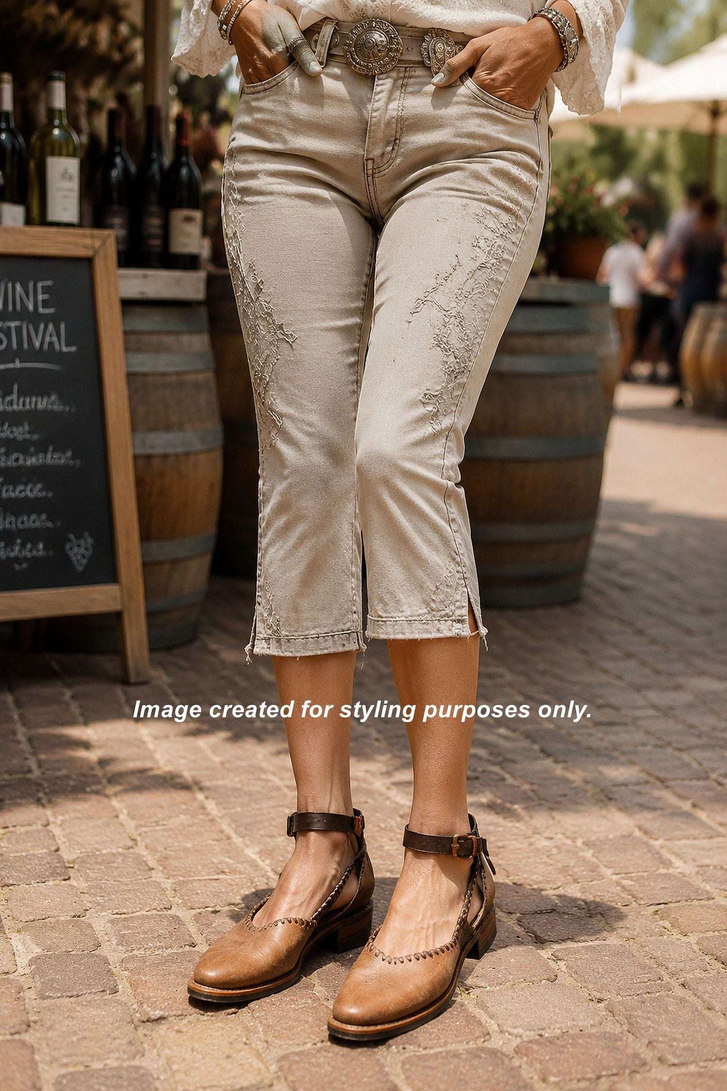 Cowgirl Boot Mules (Size 7-7.5) #mu56 handcrafted from cowboy boots. Shop  at ChrisThompsonBags.com and buy the best ["7-7.5","mules"] at Chris Thompson Bags.