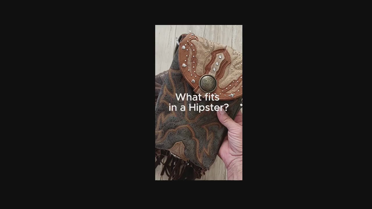 Load video: all the things that fit in a hipster crossbody