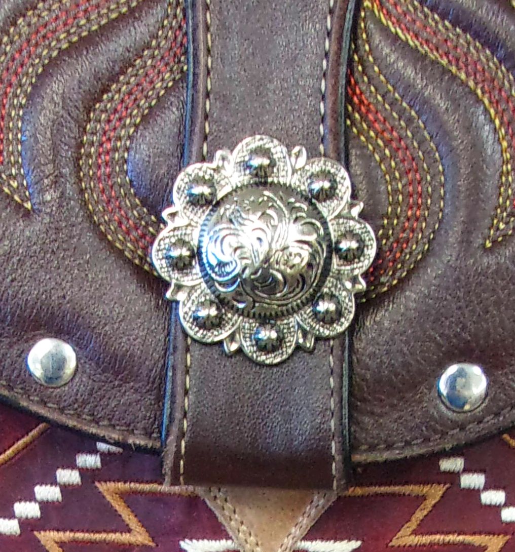 Small Cowboy Boot Purse with Fringe sm265