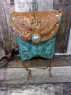 Small Cowboy Boot Purse sm277