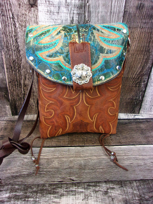 Small Cowboy Boot Purse sm278.1