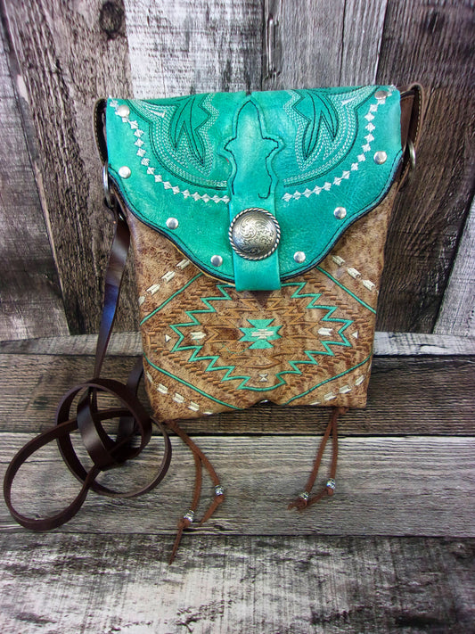 Small Cowboy Boot Purse sm280