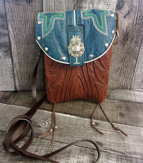 Small Cowboy Boot Purse sm283