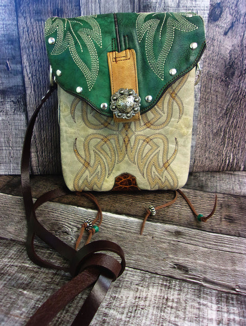 Small Cowboy Boot Purse sm289