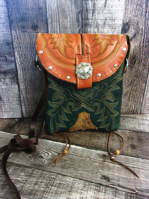 Small Cowboy Boot Purse sm293