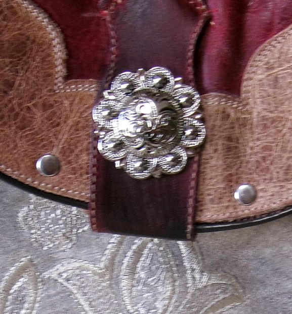 Small Cowboy Boot Purse with Fringe sm308