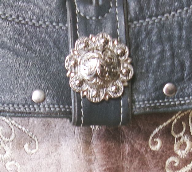 Small Cowboy Boot Purse with Fringe sm310