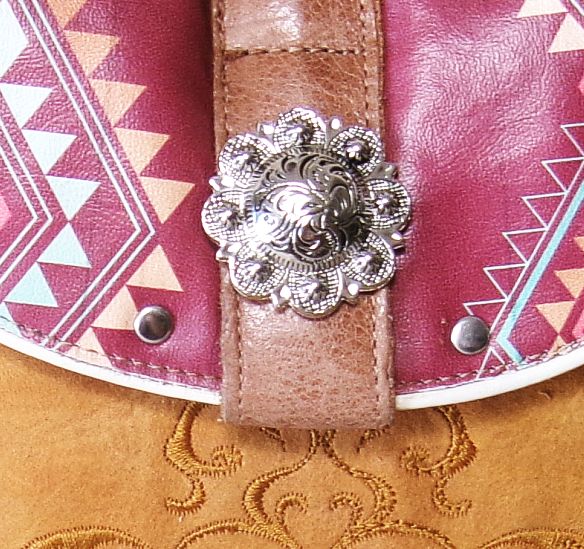 Small Cowboy Boot Purse with Fringe sm313