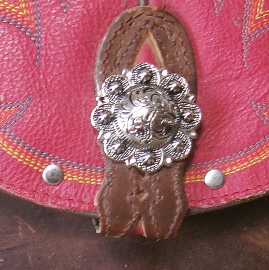 Small Cowboy Boot Purse with Fringe sm316 handcrafted from cowboy boots. Shop Handbags, Wallets & Cases at ChrisThompsonBags.com and buy the best ["Crossbody","fringe","Small"] at Chris Thompson Bags.