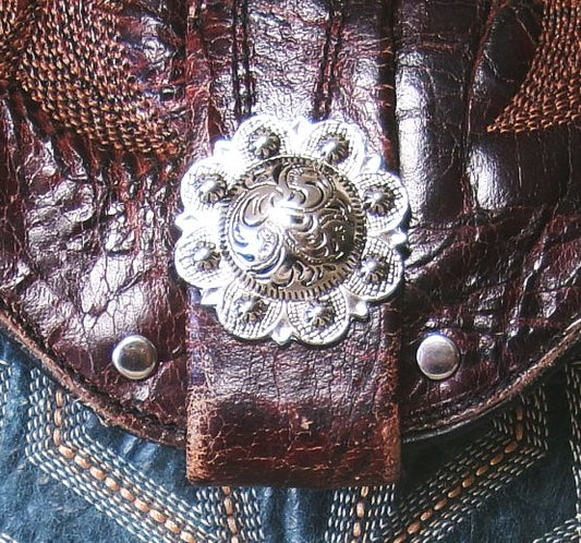 Small Cowboy Boot Purse sm322 handcrafted from cowboy boots. Shop Handbags, Wallets & Cases at ChrisThompsonBags.com and buy the best ["Crossbody","fringe","Small"] at Chris Thompson Bags.