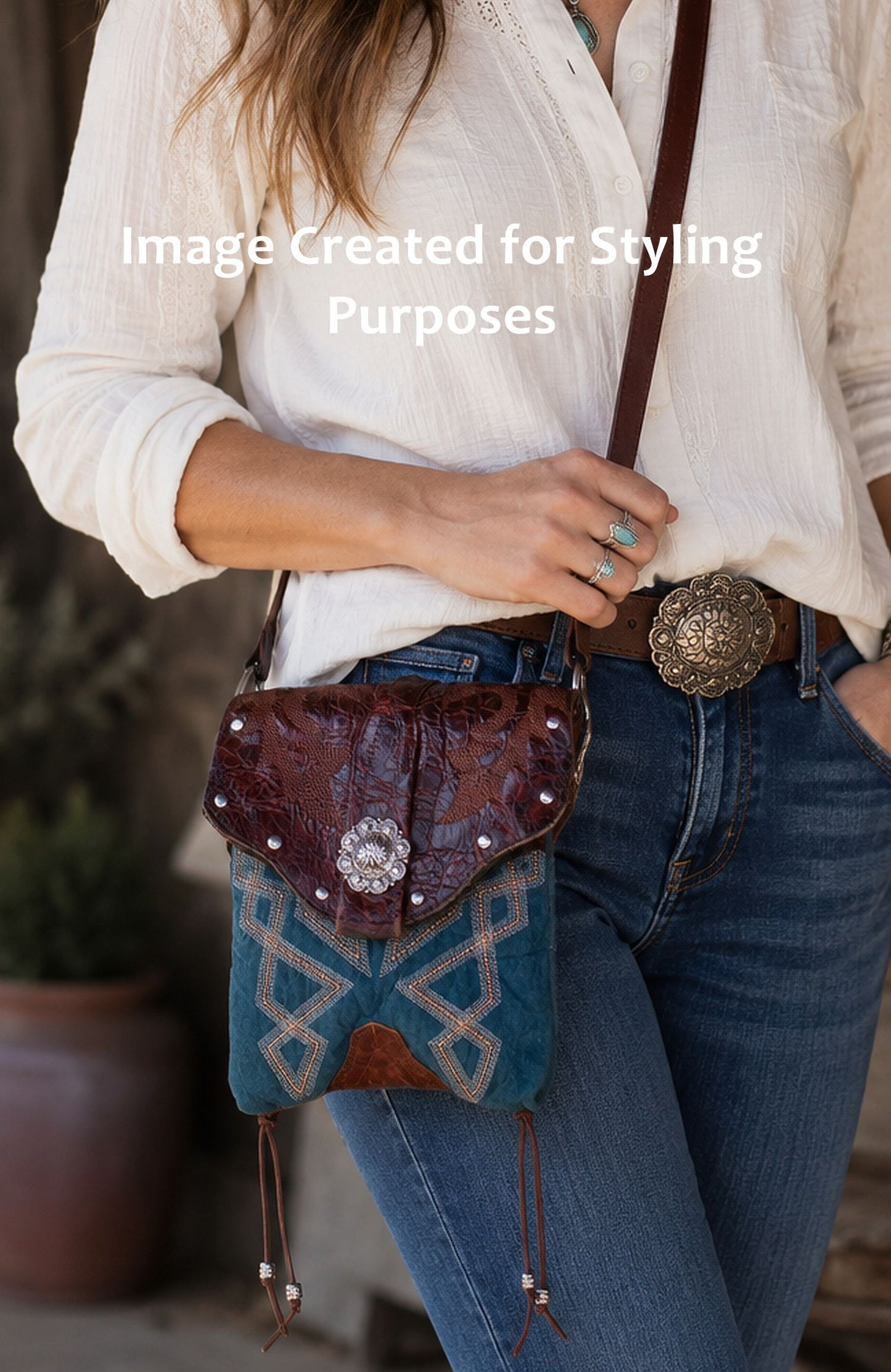 Small Cowboy Boot Purse sm322
