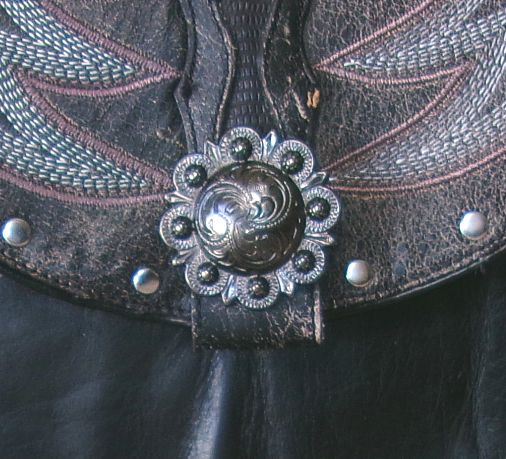 Small Cowboy Boot Purse with Fringe sm336