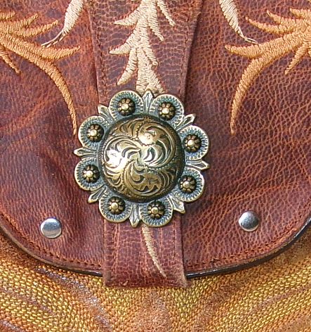 Small Cowboy Boot Purse with Fringe sm338