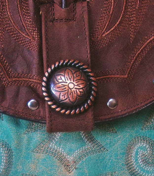 Small Cowboy Boot Purse with Fringe sm345