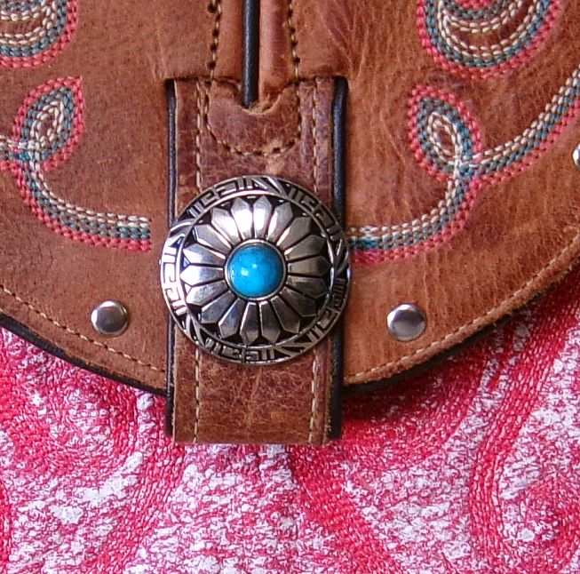 Small Cowboy Boot Purse with Fringe sm352