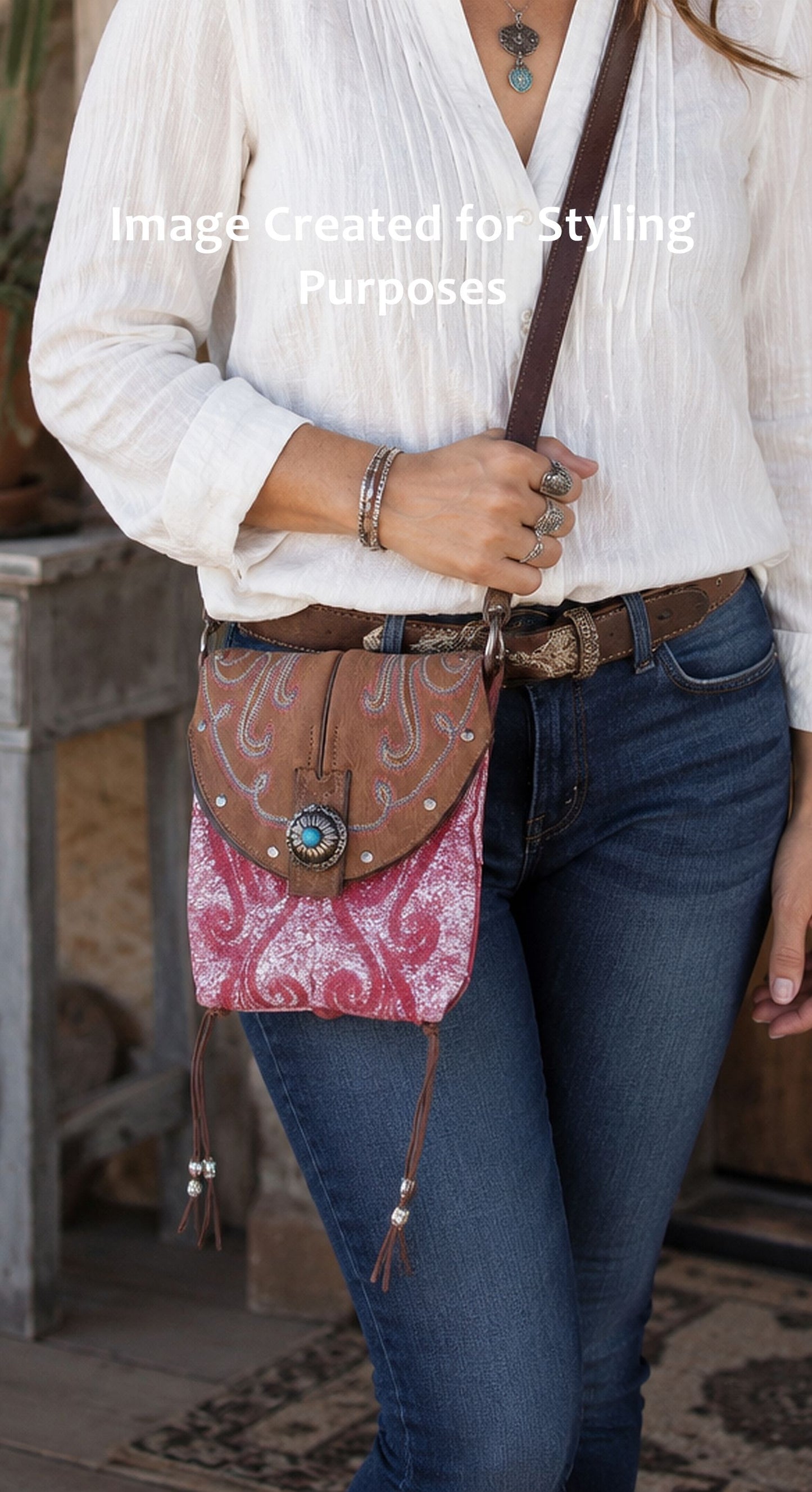 Small Cowboy Boot Purse sm352