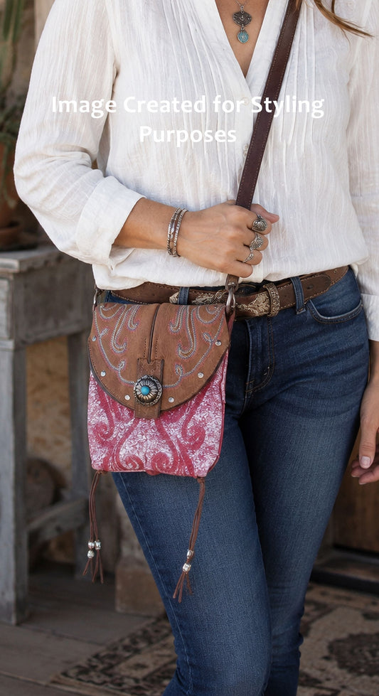 Small Cowboy Boot Purse sm352
