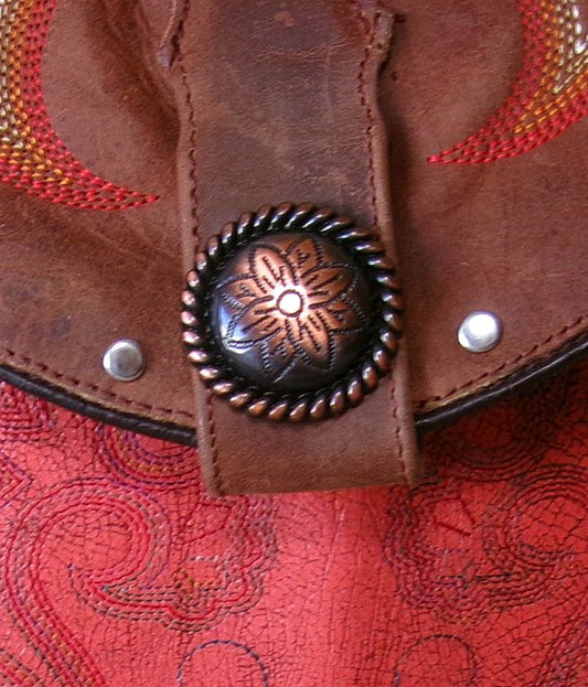 Small Cowboy Boot Purse sm353 handcrafted from cowboy boots. Shop Handbags, Wallets & Cases at ChrisThompsonBags.com and buy the best ["Crossbody","fringe","Small"] at Chris Thompson Bags.